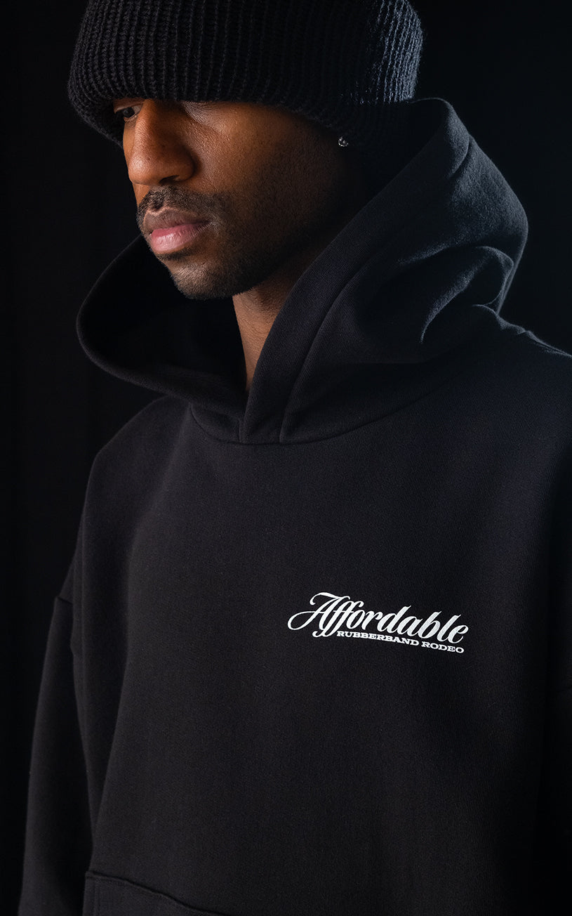 Affordable Textiles x LaFrance Rubberband Rodeo Black Hoodies, Trousers and Knit Toques